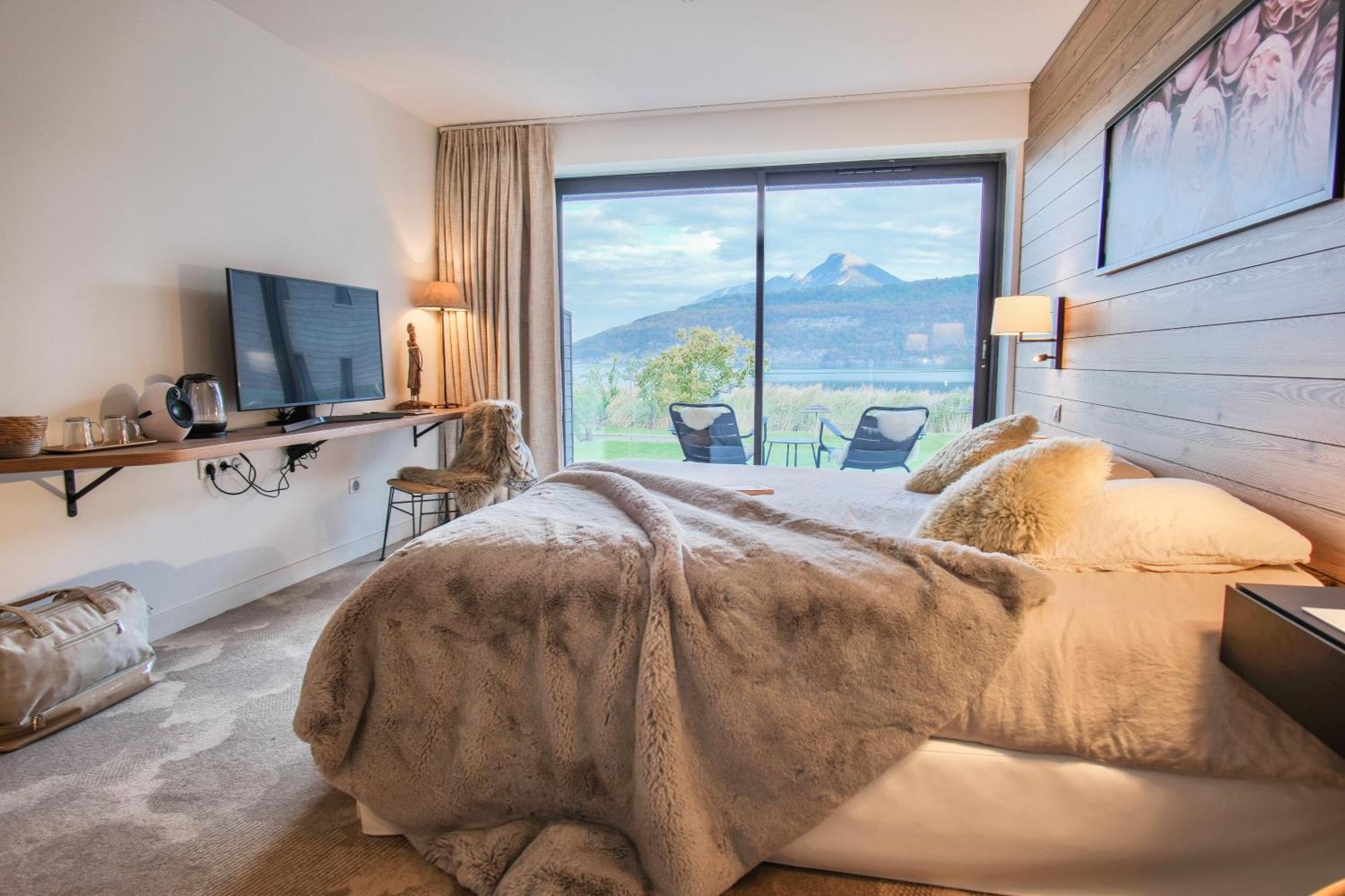 Villa Caroline, hôtel santé bien-être Lac d'Annecy, détox et jeûne Duingt Extérieur photo