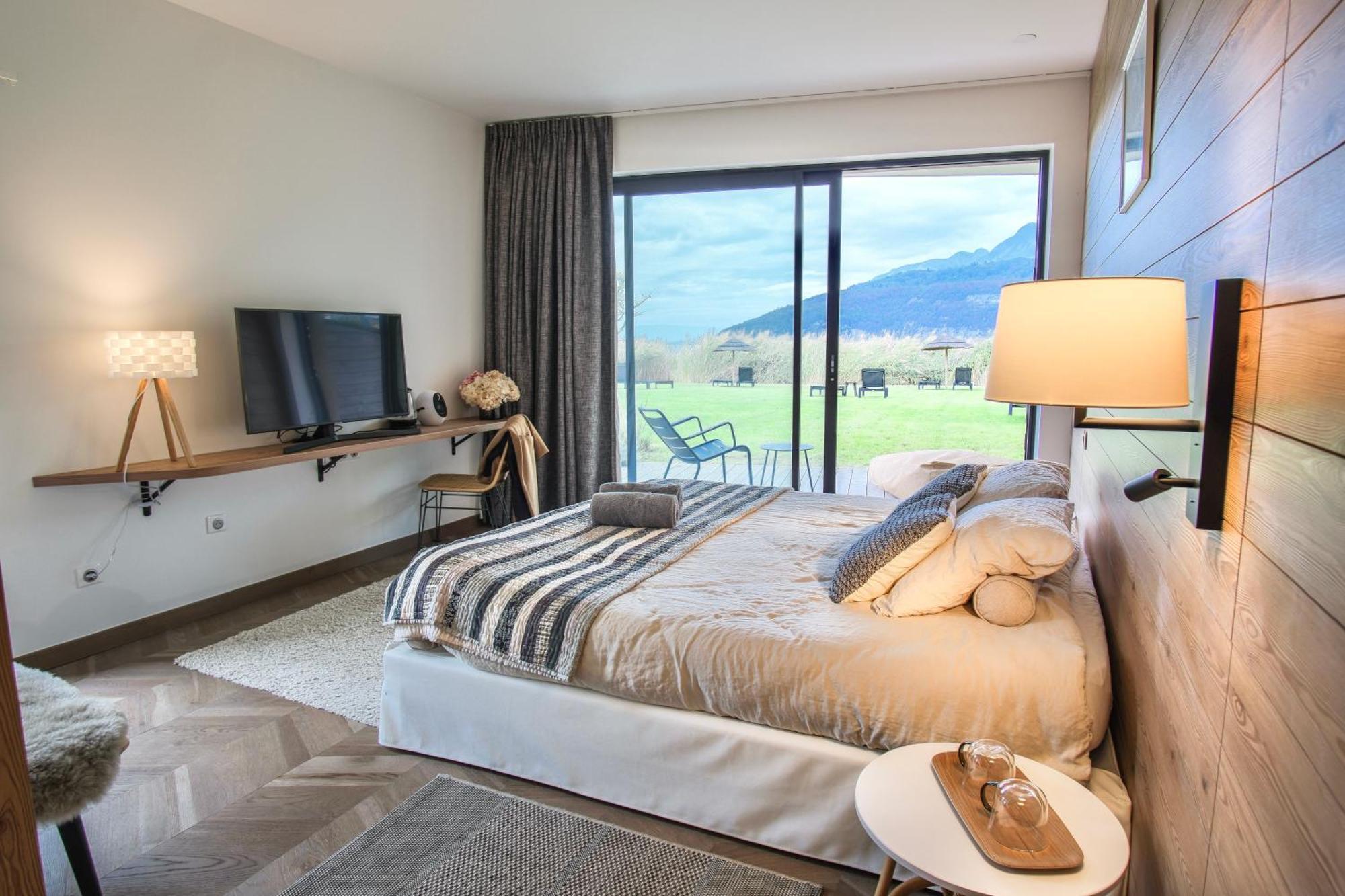 Villa Caroline, hôtel santé bien-être Lac d'Annecy, détox et jeûne Duingt Extérieur photo